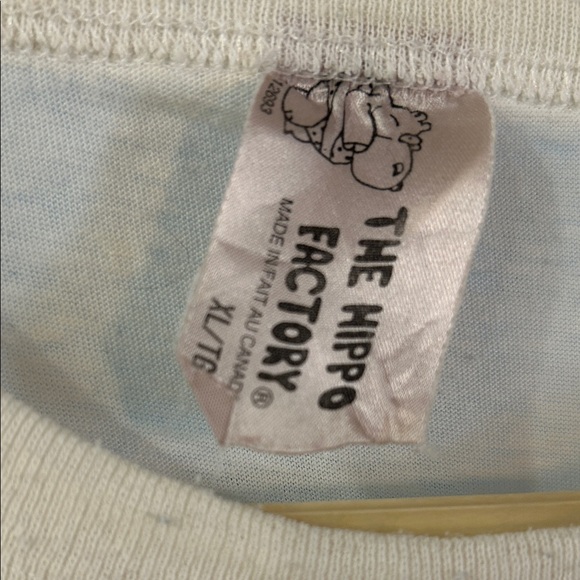 951.   White T-Shirt with Cartoon Print - Picture 2 of 5